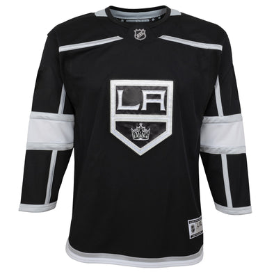 Outerstuff Los Angeles Kings NHL Boys Youth Premier Home Team Jersey, Black