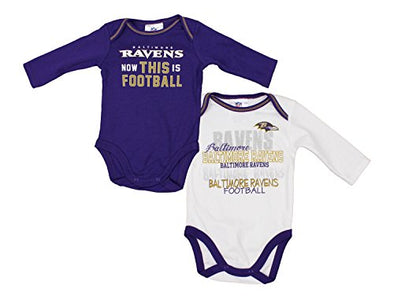 Baby Baltimore Ravens Gear, Toddler, Ravens Newborn Golf Clothing, Infant  Ravens Apparel