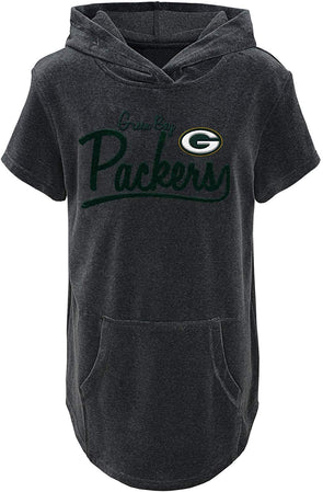 packers short sleeve hoodie