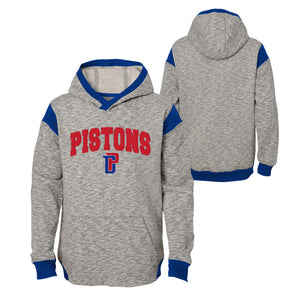 NBA Detroit Pistons Reebok Junior's Zip Up Hoodie, Light Blue – Fanletic