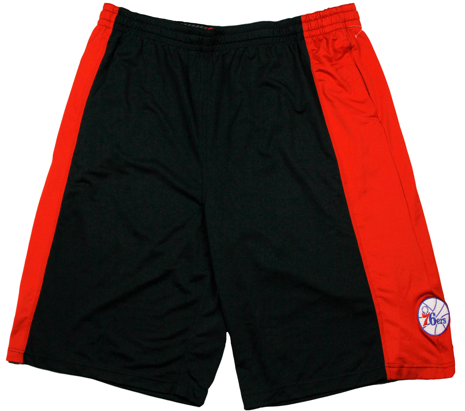 76ers black shorts