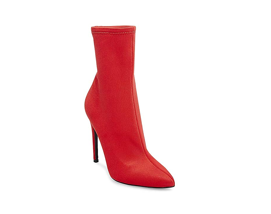 Steve Madden Women's Lovely Dress Boots, Red Fanletic