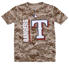 MLB Texas Rangers Burnout Wash Wide Crew Neck Jersey, Blue, Small : Sports  & Outdoors 