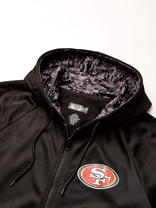 49ers full zip hoodie