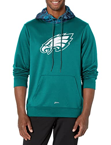 Zubaz Men's NFL Philadelphia Eagles Full Zip Camo Hoodie – Fanletic