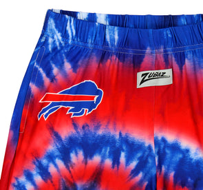 Zubaz NFL Women's Buffalo Bills Team Color & Slogan Crewneck