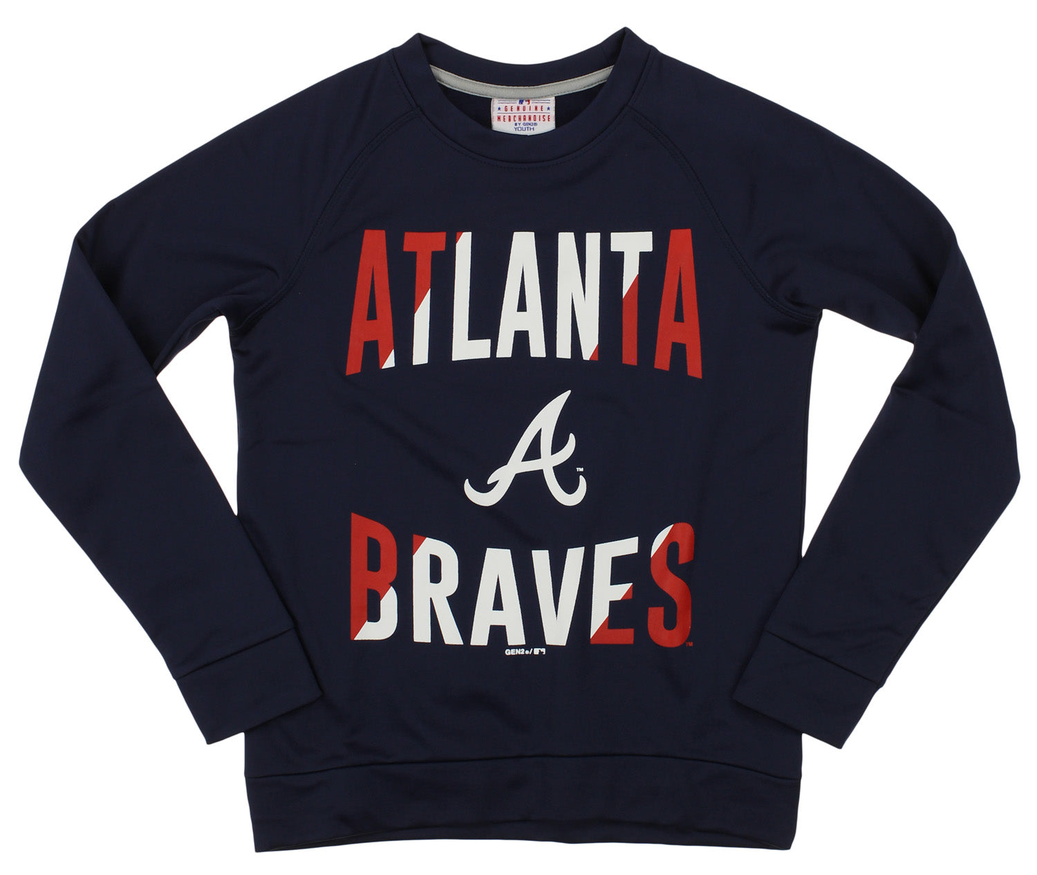 atlanta braves youth sweatshirt