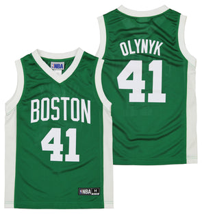 Boston Celtics Youth Showtime Long Sleeve T-Shirt - Kelly Green