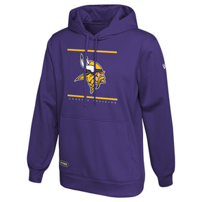 Minnesota Vikings Nike Women Hoodie Sweatshirt Purple Football-NFL Full Zip  L