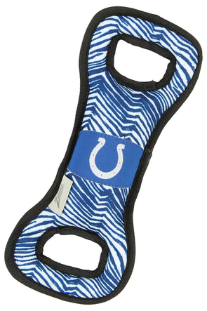 : Zubaz NFL Team Logos and Colors Ring Tug Toy with