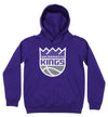 Outerstuff NBA Youth Sacramento Kings Primary Logo FLC Hoodie