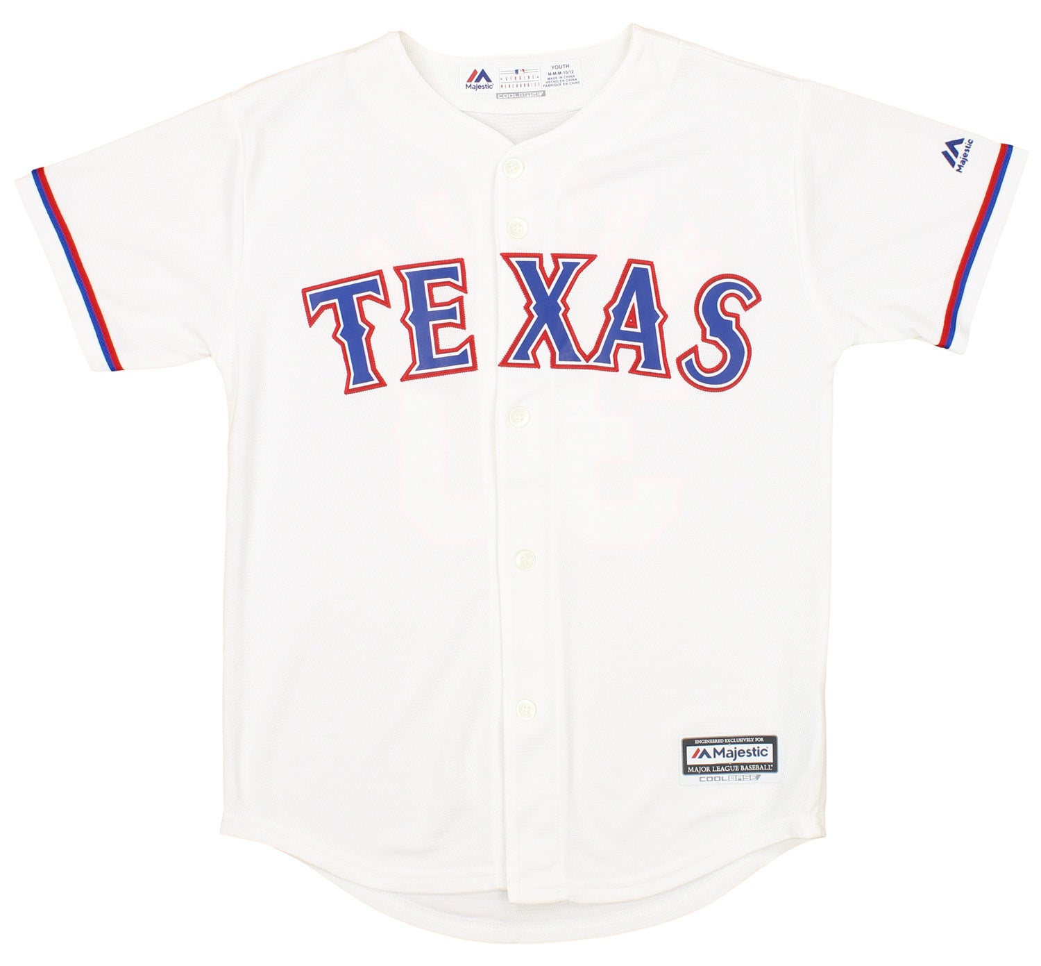 youth texas rangers jersey