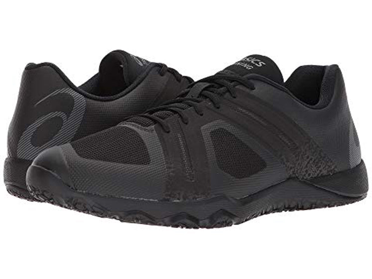 ASICS Conviction X Training Shoe, Black/Carbon/Sulphur Springs – Fanletic