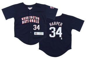 Washington Nationals Jersey Mlb Harper #34 Baseball Team