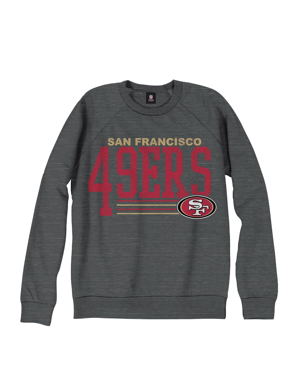 San Francisco 49ers NFL Team Apparel Men's Crewneck Sweatshirt