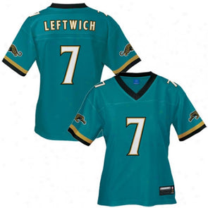 Reebok NFL Women's Jacksonville Jaguars Byron Leftwich #7 Premier Play –  Fanletic