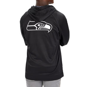 Seattle Seahawks Logo Outline Grey Hoodie