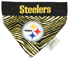 Zubaz NFL Women's Pittsburgh Steelers Solid Team Color Hoodie with Zeb –  Fanletic