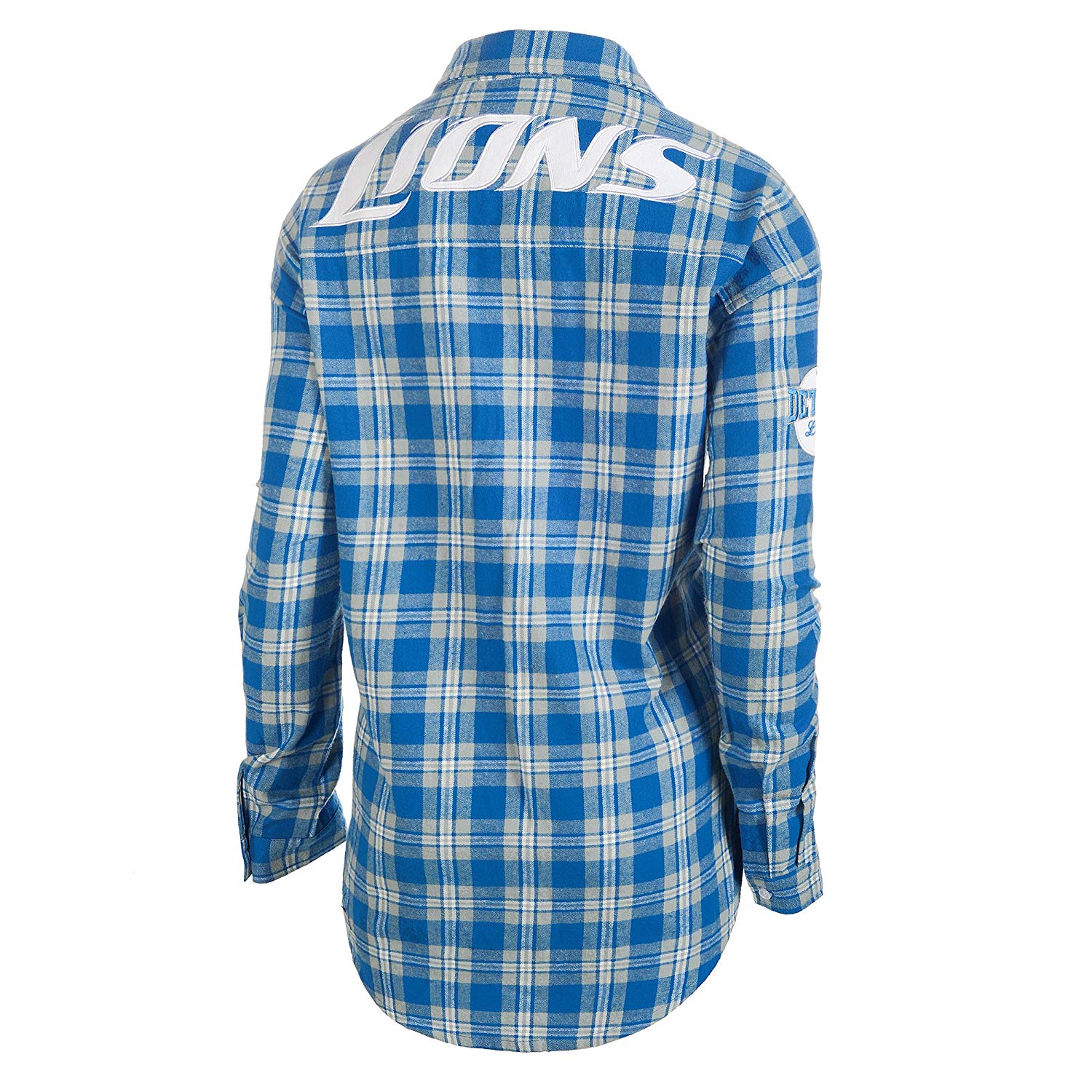 detroit lions flannel shirt