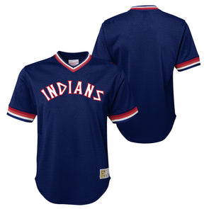 Boys 8-20 Majestic Cleveland Indians Replica MLB Jersey