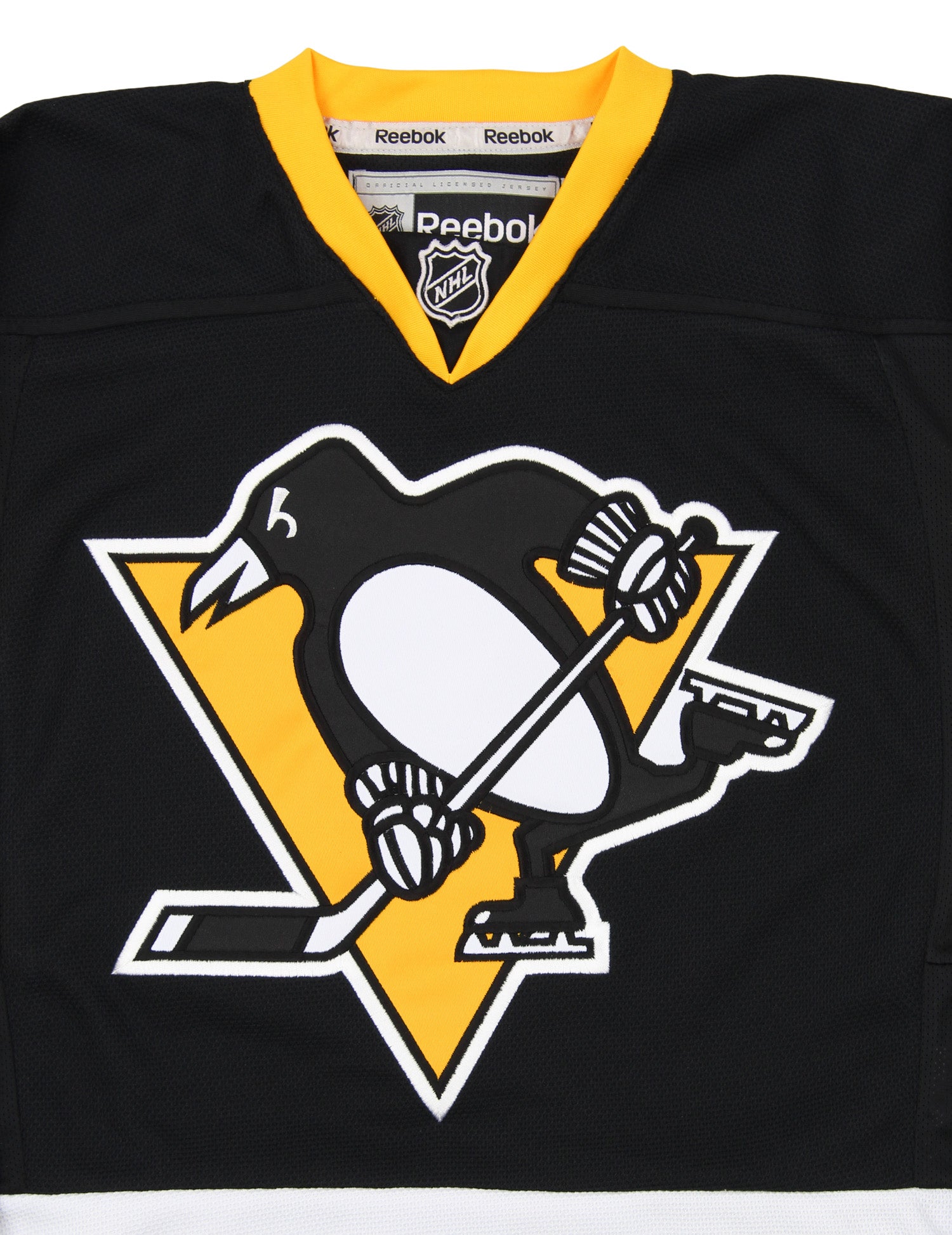 reebok penguins hockey shirt