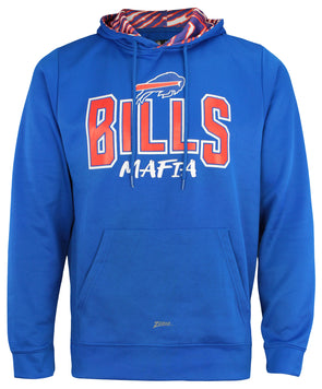 SALE* Buffalo Bills Women's Royal Blue Geometric Gradient Sports