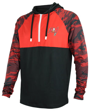 Reebok NFL Men's Tampa Bay Buccaneers Pullover Hoodie, 2 Color Options –  Fanletic