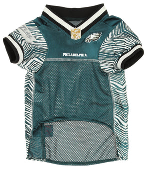 PETS FIRST NFL Dog & Cat Raglan Jersey, Philadelphia Eagles, X-Small 