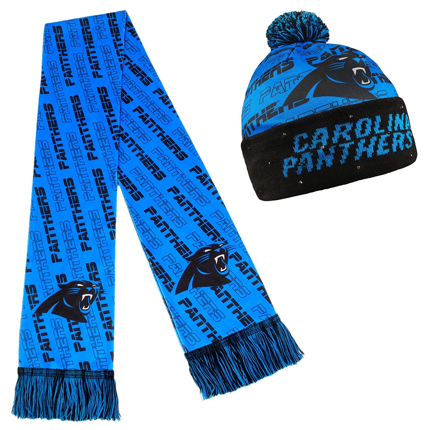 Carolina Panthers Light Up Beanie 