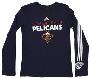 New Orleans Pelicans Logo Baseball Tee T Shirt Men's Fan