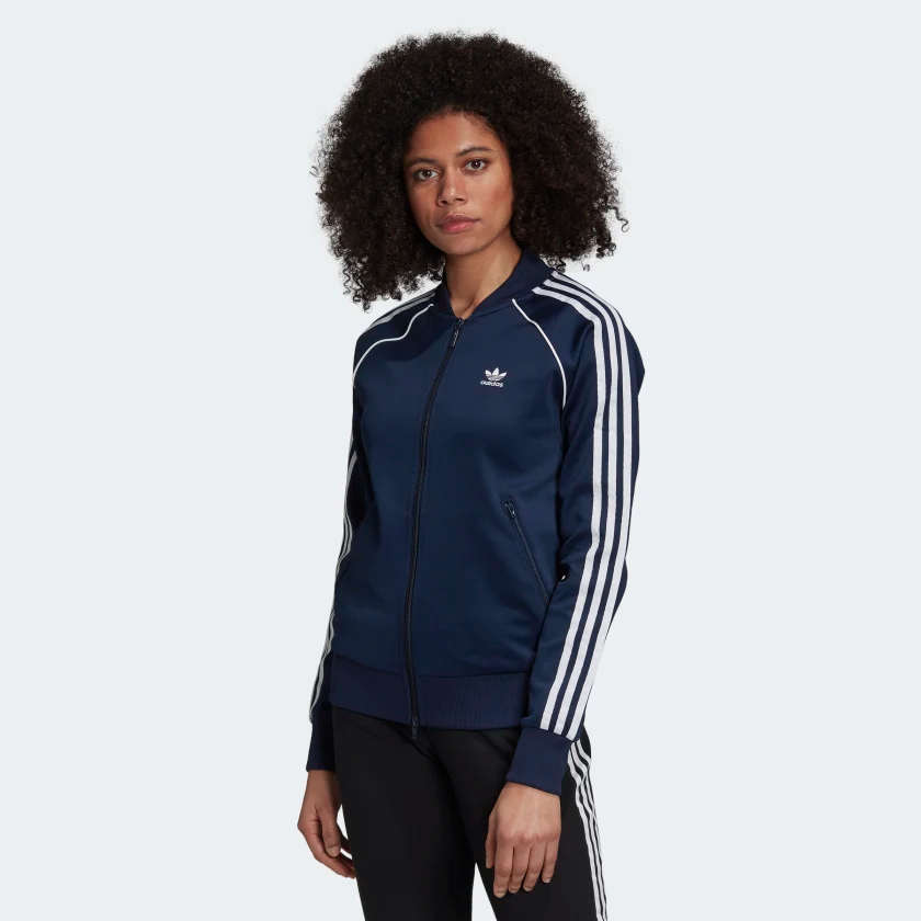 adidas sst track jacket navy