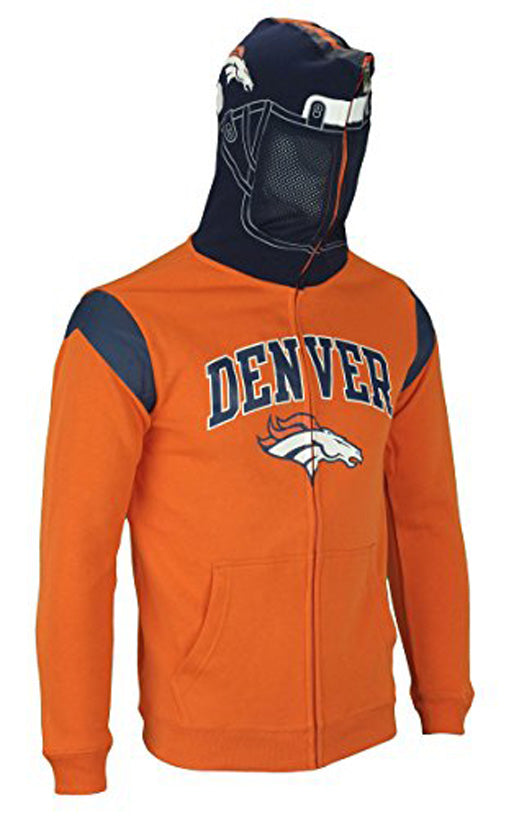 denver broncos full zip hoodie