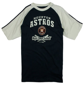 Mighty Mac Houston Astros MLB Little Boys Toddler Kids Vintage Baseball Jersey, Black