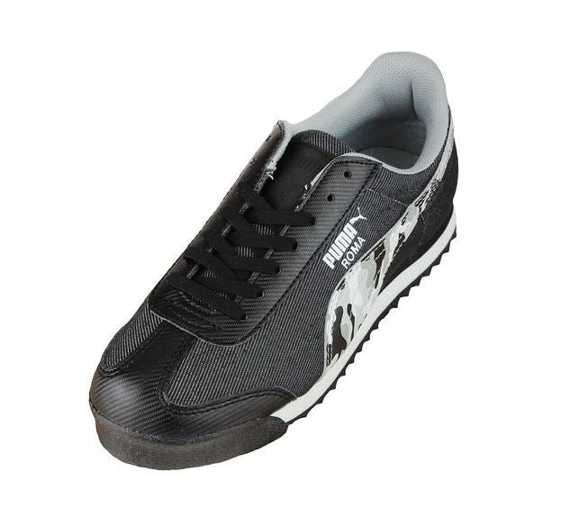 Puma Roma Denim Camo Kids Sneaker Shoes 