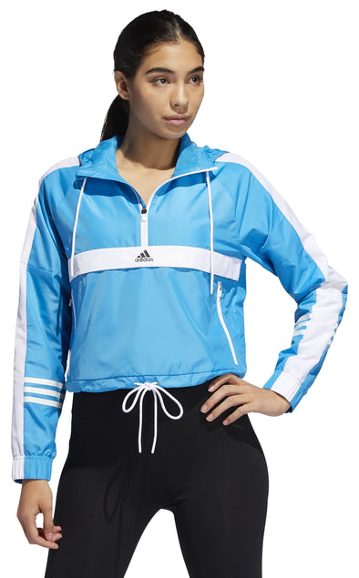 Adidas women's changeover discount half zip sweatshirt