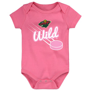 : Outerstuff NHL Infants Toddler Girls White Pink Blank