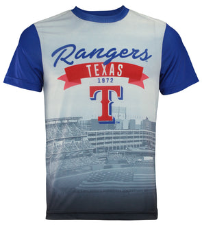 Men's Texas Rangers Shin-Soo Choo Majestic Royal New Player T-Shirt