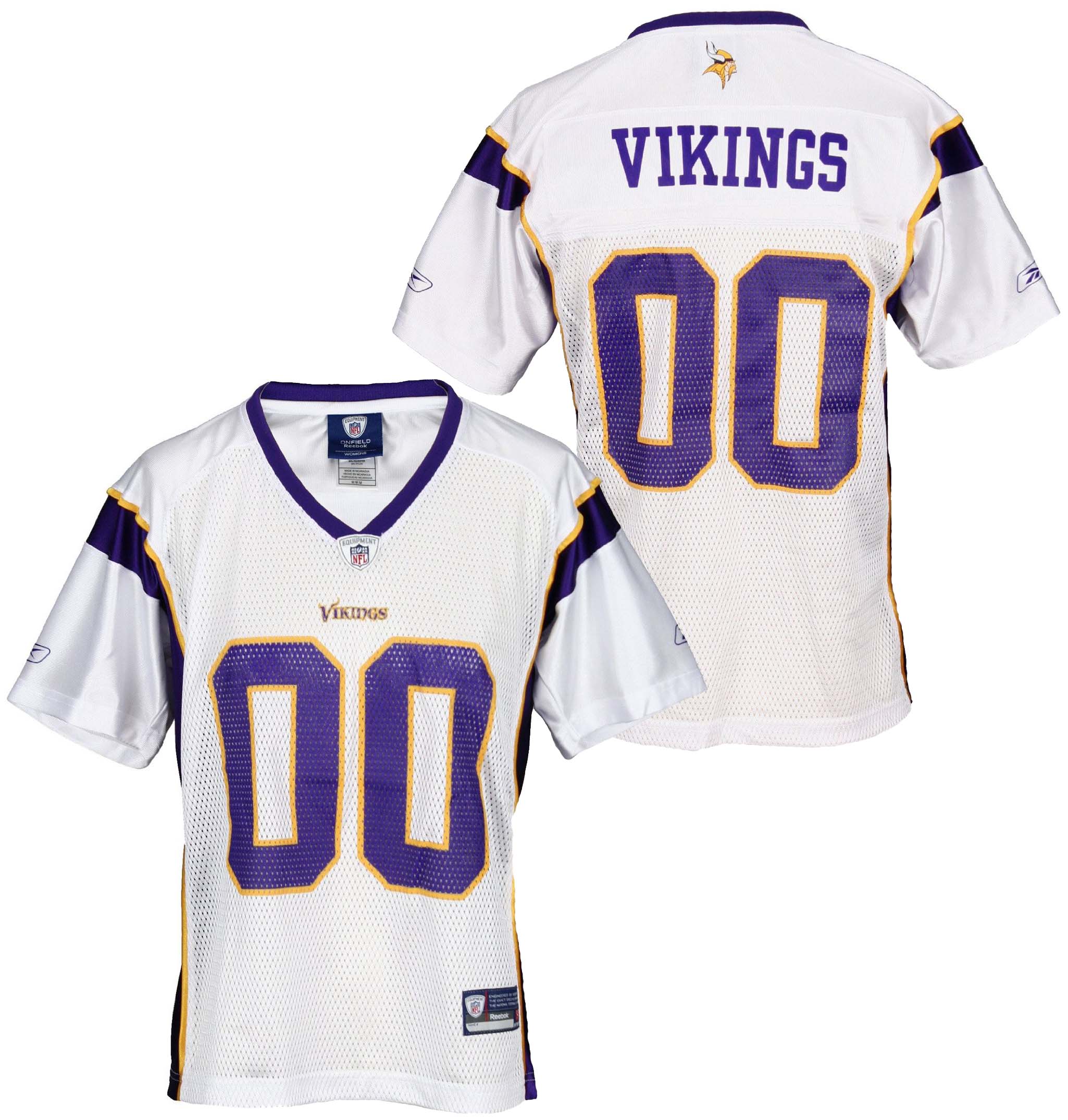 reebok minnesota vikings jersey