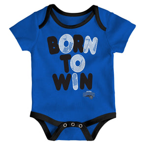 NFL Team Apparel Infant Dallas Cowboys 'Born 2 Be' 3-Pack Bodysuit