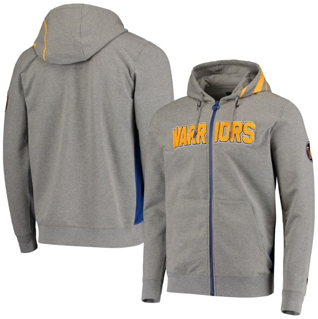 golden state warriors full zip hoodie