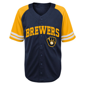 Milwaukee Brewers #8 Ryan Braun Gold Alternate Home Jersey (M)