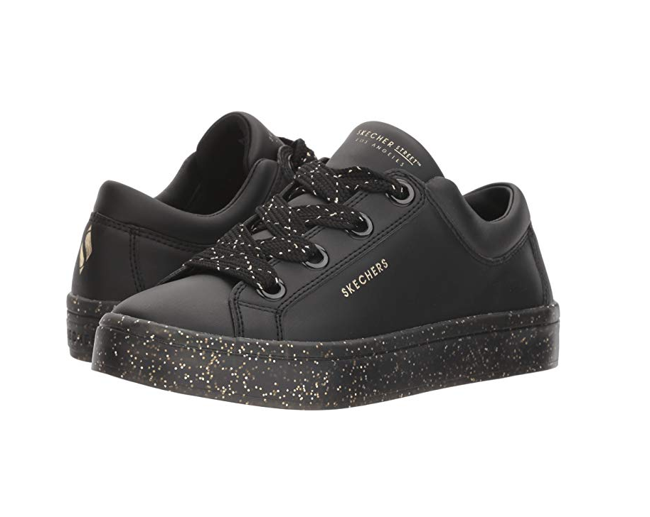 skechers street suede and sparkle