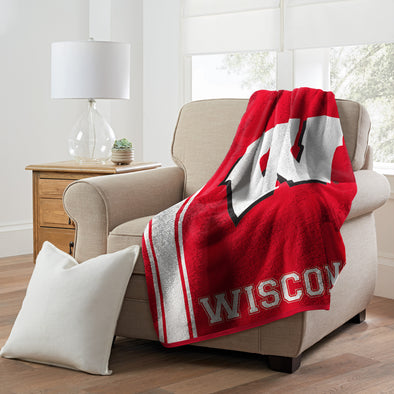 University of Ohio State Buckeyes Sherpa Fleece Blanket Gifts for NCAA Fans  - Bluefink