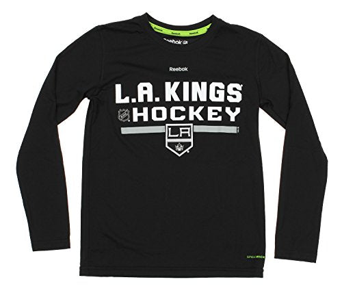 Reebok NHL Youth Los Angeles Kings Speedwick Playdry Tee –