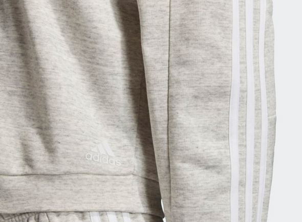 adidas Women's Must Haves Heather Sweatshirt, Grey – Fanletic