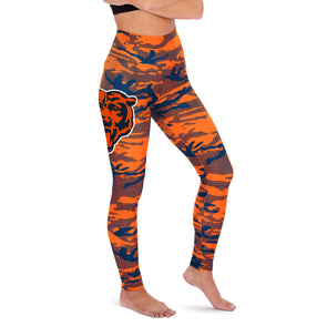 Zubaz NFL Men's Chicago Bears Camo Lines Pants