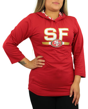 Outerstuff Youth Scarlet San Francisco 49ers Long Sleeve T-Shirt Size: 2XL