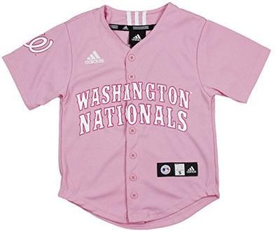 Outerstuff MLB Youth Washington Nationals White Home Cool Base Jersey 