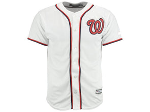 Outerstuff MLB Youth Washington Nationals White Home Cool Base Jersey 