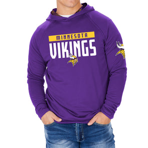 NFL Team Apparel Youth Minnesota Vikings All Out Blitz Team Color Hoodie